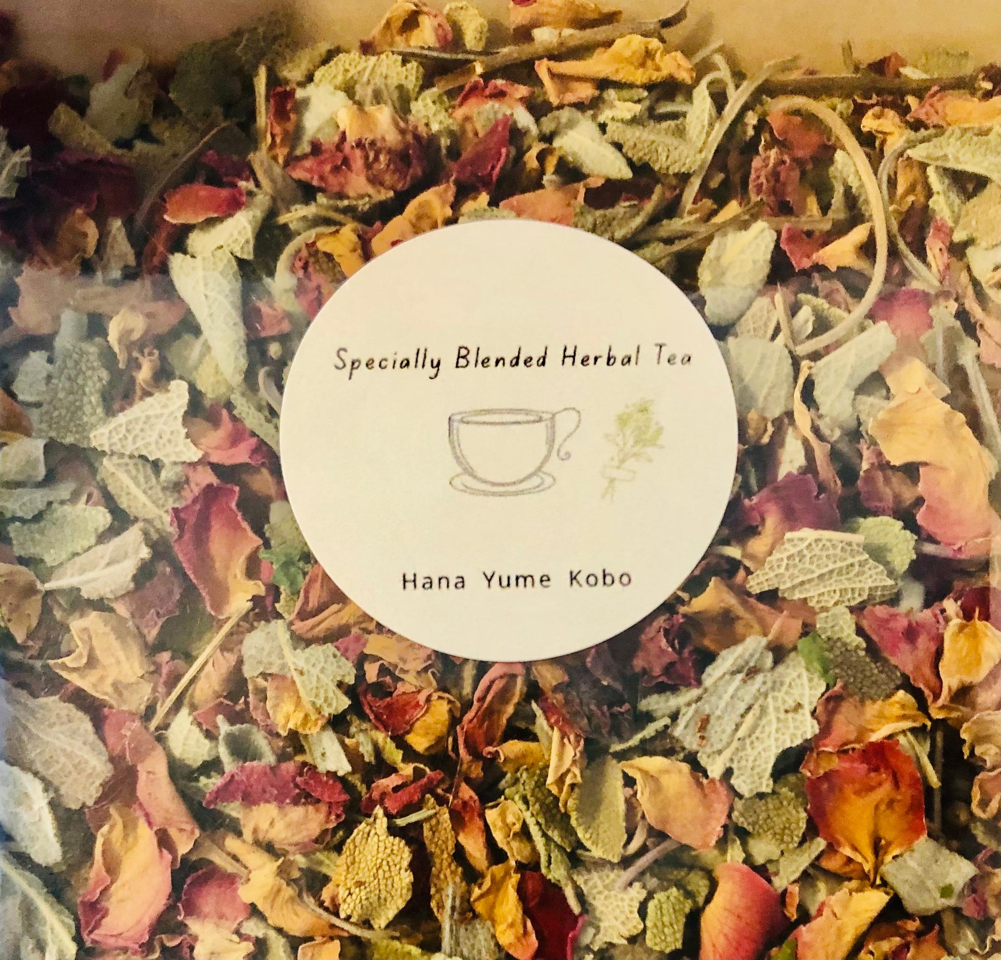 世界で一つだけのあなたのためのブレンドハーブティー〈30g〉 美肌・健康・リラックス／オーガニック（一部安全性検査済）