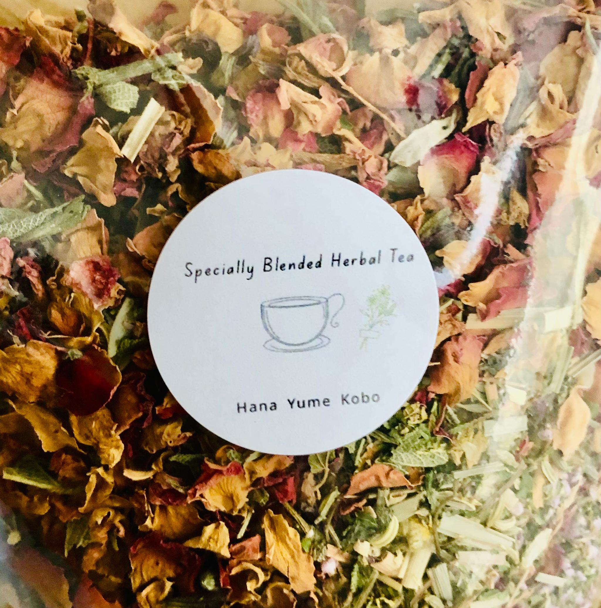 世界で一つだけのあなたのためのブレンドハーブティー〈30g〉 美肌・健康・リラックス／オーガニック（一部安全性検査済） | 3枚目